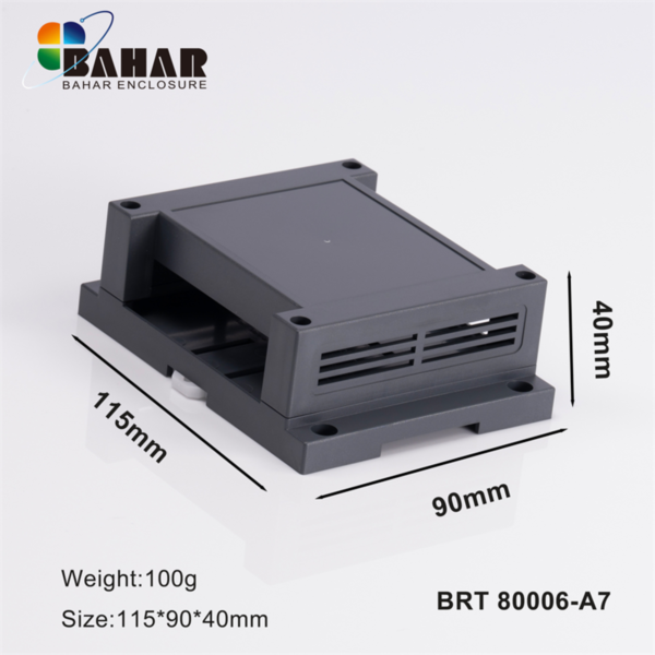 BRT 80006-A7 جعبه پلاستیکی ریلی صنعتی