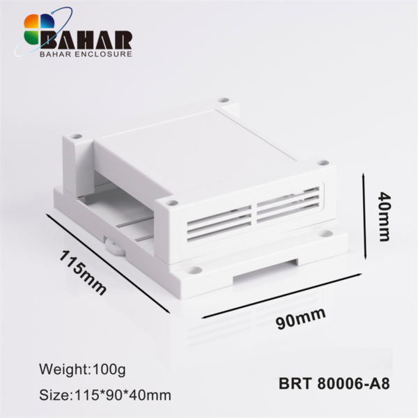 BRT 80006-A8 جعبه پلاستیکی ریلی صنعتی