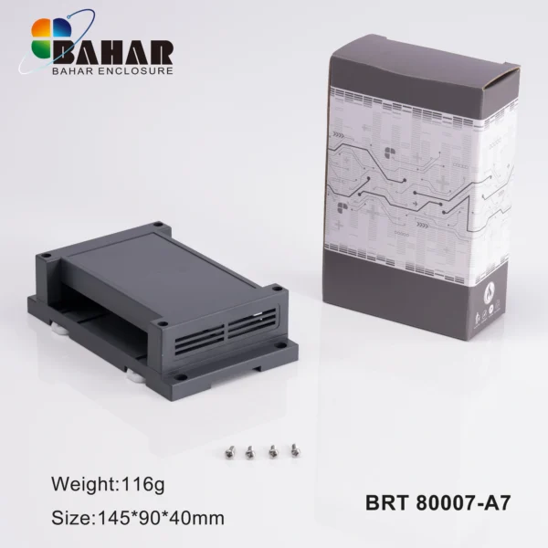 BRT 80007-A7 جعبه پلاستیکی ریلی صنعتی - Image 3