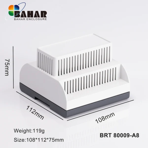 BRT 80009-A8  جعبه  پلاستیکی ریلی صنعتی