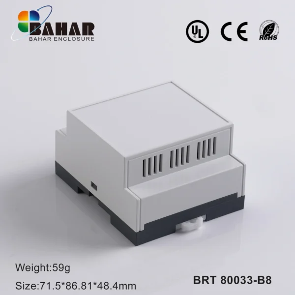 BRT 80033-B8  جعبه  پلاستیکی ریلی صنعتی