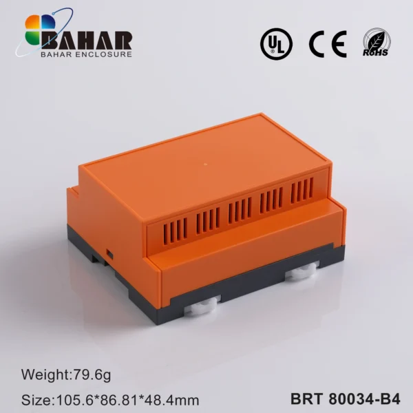 BRT 80034-B4  جعبه  پلاستیکی ریلی صنعتی