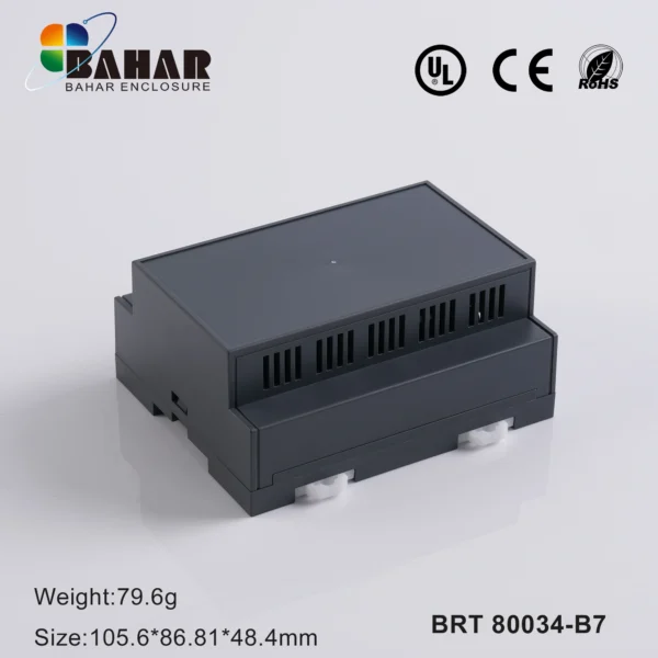 BRT 80034-B7  جعبه  پلاستیکی ریلی صنعتی