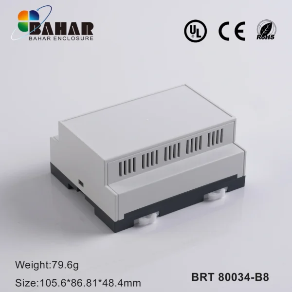 BRT 80034-B8  جعبه  پلاستیکی ریلی صنعتی