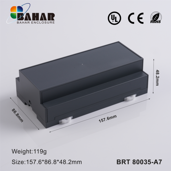 BRT 80035-B7  جعبه  پلاستیکی ریلی صنعتی