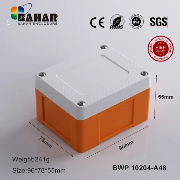 BWP 10204-A48 جعبه ضد آب قابل نصب روي ديوار و لوله