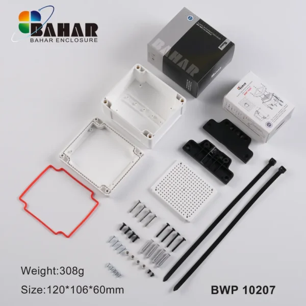 BWP 10207-A4 جعبه ضد آب قابل نصب روی دیوار و لوله - Image 3