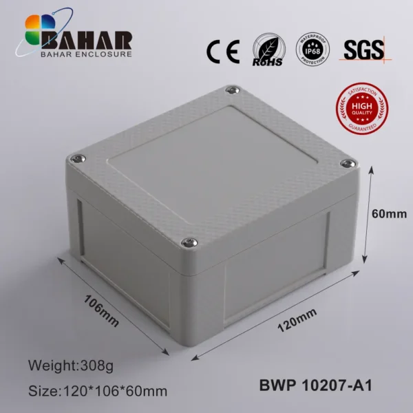 BWP 10207-A1 جعبه ضد آب قابل نصب روی دیوار و لوله