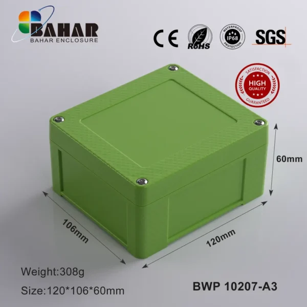 BWP 10207-A3 جعبه ضد آب قابل نصب روی دیوار و لوله