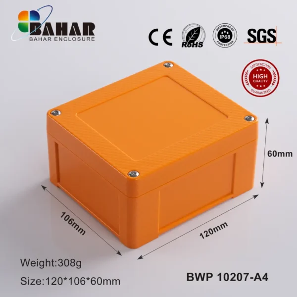BWP 10207-A4 جعبه ضد آب قابل نصب روی دیوار و لوله