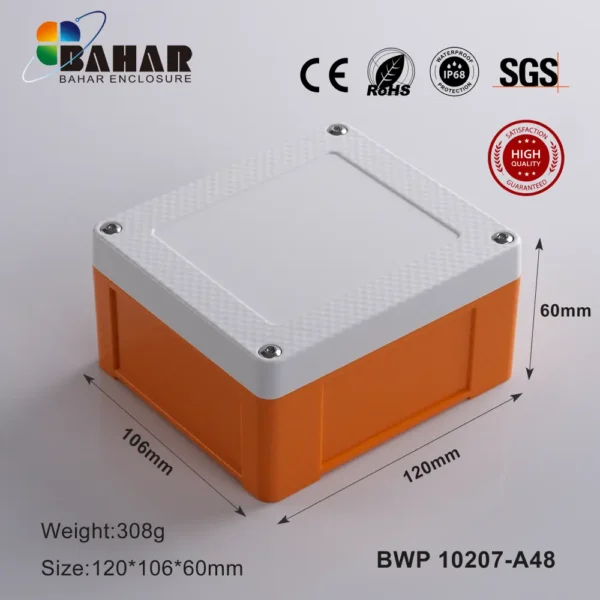 BWP 10207-A48 جعبه ضد آب قابل نصب روی دیوار و لوله