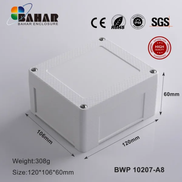 BWP 10207-A8 جعبه ضد آب قابل نصب روی دیوار و لوله