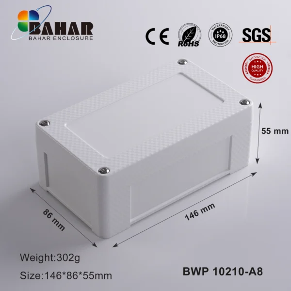 BWP 10210-A8 جعبه ضد آب قابل نصب روي ديوار و لوله