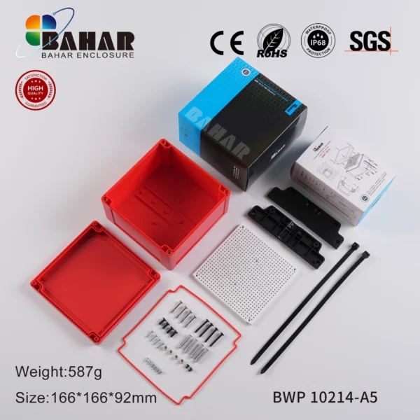 BWP 10214-A8 جعبه ضد آب قابل نصب روی دیوار و لوله - Image 4