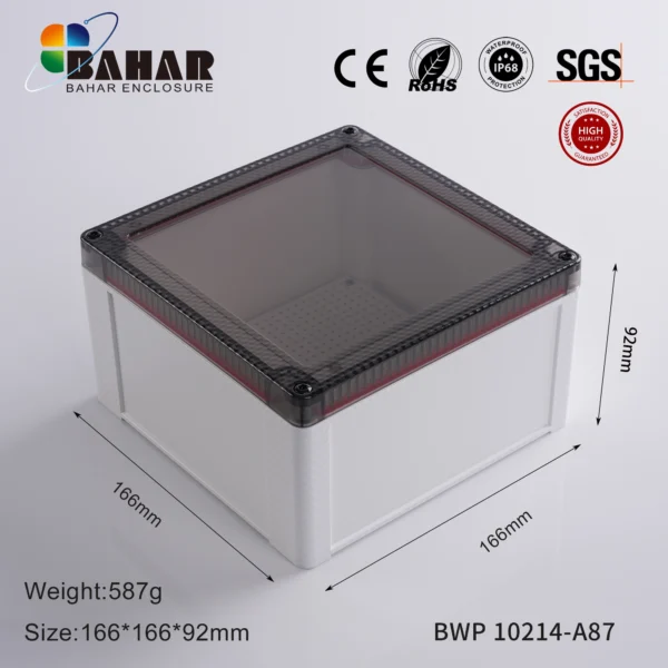 BWP 10214-A87 جعبه ضد آب قابل نصب روی دیوار و لوله