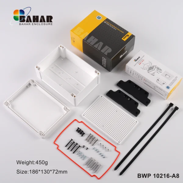 BWP 10216-A8 جعبه ضد آب قابل نصب روی دیوار و لوله - Image 4