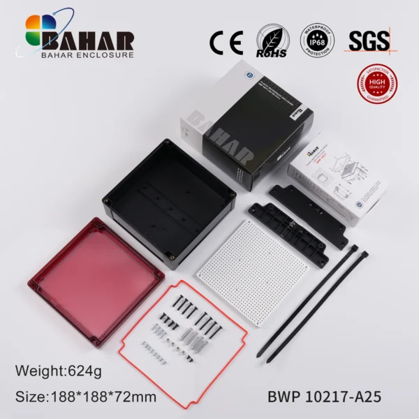BWP 10217-A27 جعبه ضد آب قابل نصب روی دیوار و لوله - Image 4