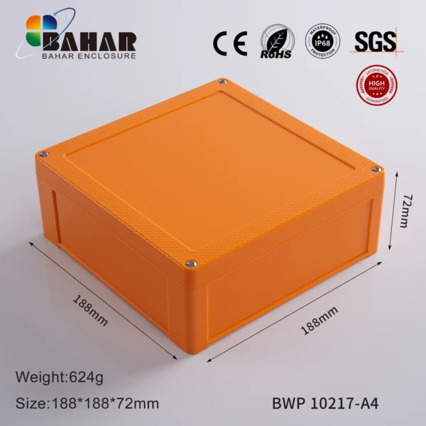 BWP 10217-A4 جعبه ضد آب قابل نصب روی دیوار و لوله