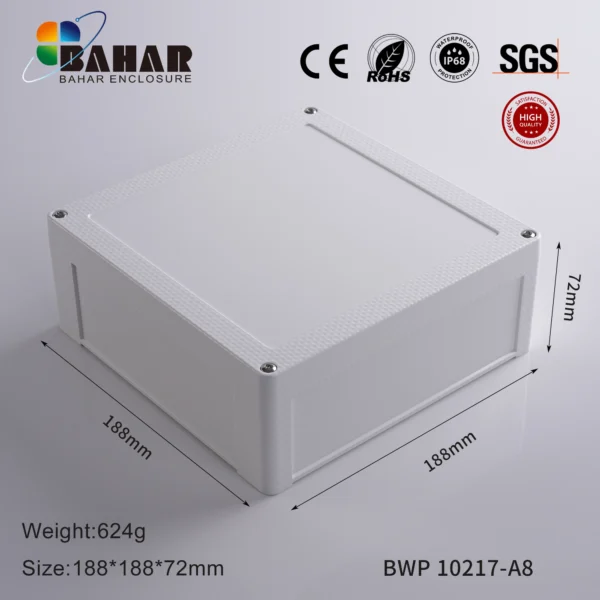BWP 10217-A8 جعبه ضد آب قابل نصب روی دیوار و لوله