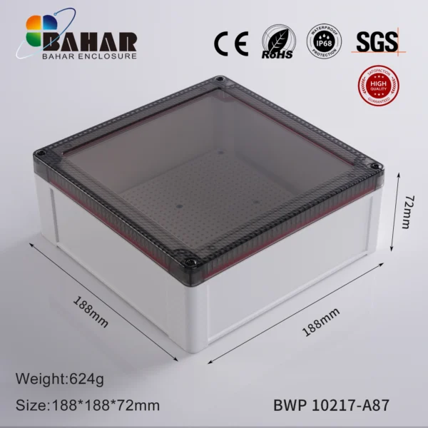 BWP 10217-A87 جعبه ضد آب قابل نصب روی دیوار و لوله