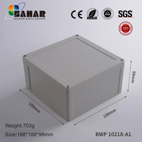BWP 10218-A1 جعبه ضد آب قابل نصب روی دیوار و لوله