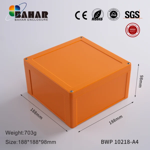 BWP 10218-A4 جعبه ضد آب قابل نصب روی دیوار و لوله