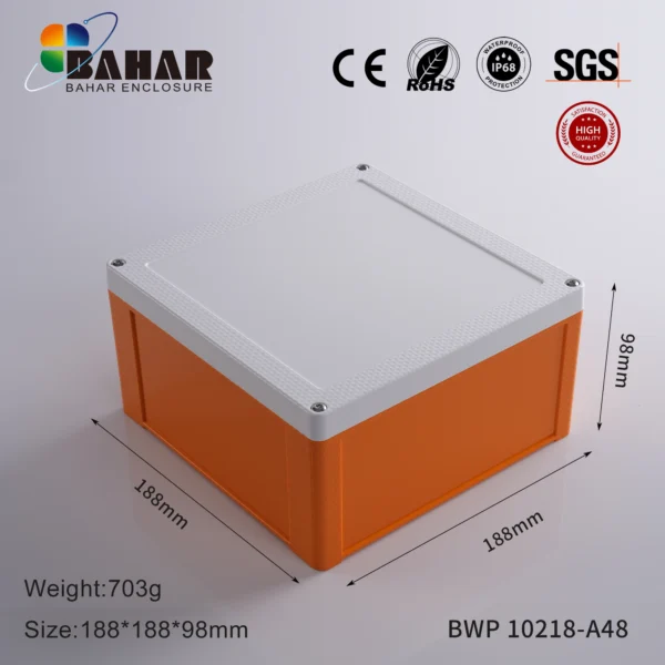 BWP 10218-A48 جعبه ضد آب قابل نصب روی دیوار و لوله