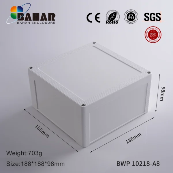 BWP 10218-A8 جعبه ضد آب قابل نصب روی دیوار و لوله