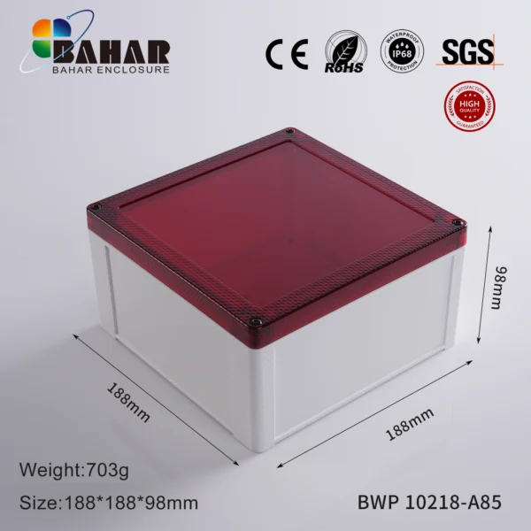 BWP 10218-A85 جعبه ضد آب قابل نصب روی دیوار و لوله