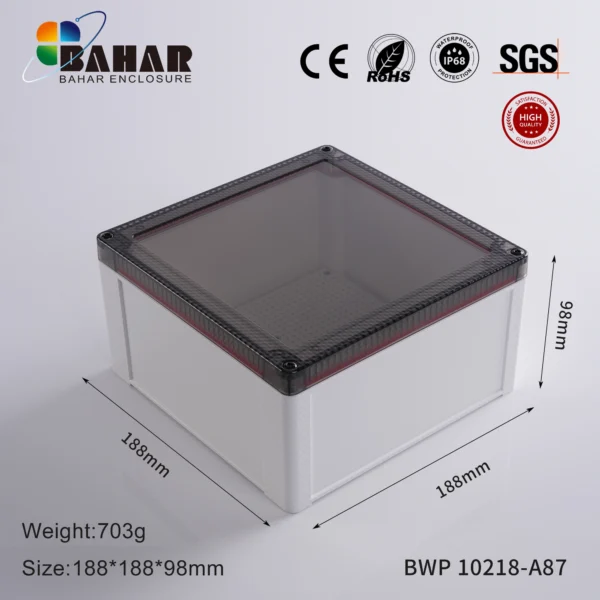 BWP 10218-A87 جعبه ضد آب قابل نصب روی دیوار و لوله