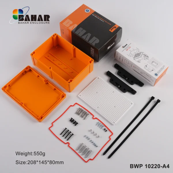 BWP 10220-A4 جعبه ضد آب قابل نصب روی دیوار و لوله - Image 4