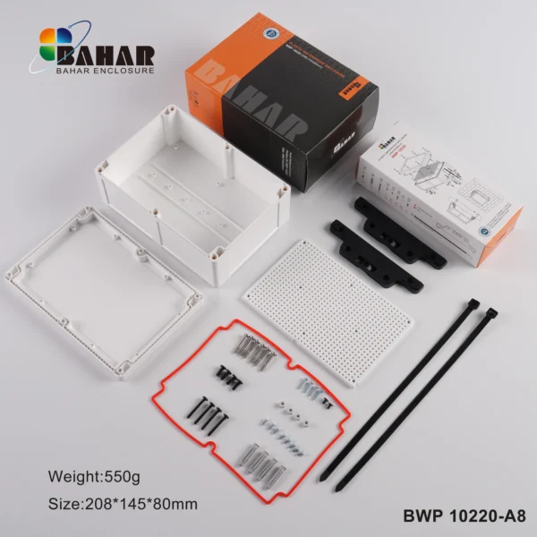 BWP 10220-A8 جعبه ضد آب قابل نصب روی دیوار و لوله - Image 4