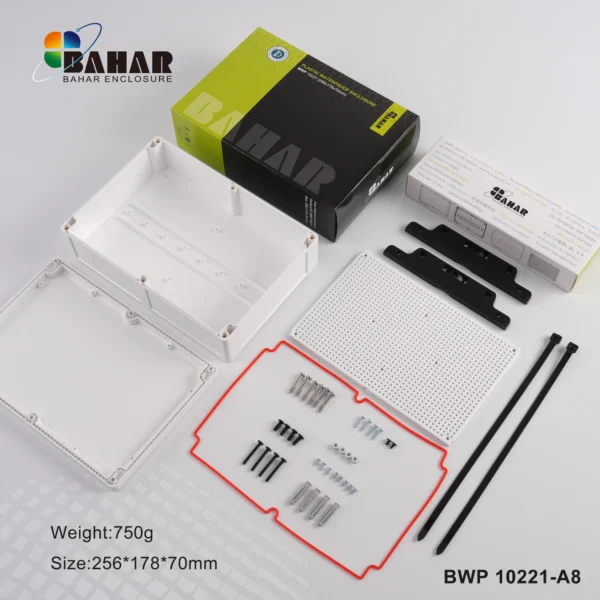 BWP 10221-A8 جعبه ضد آب قابل نصب روی دیوار و لوله - Image 4
