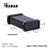 BAD 11003 C2-W120  جعبه آلومینیومی اکسترود پانل پلاستیکی