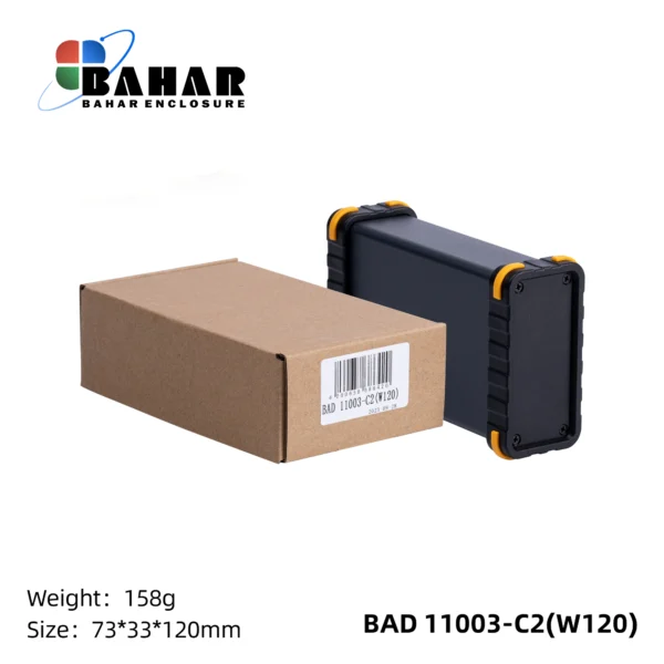 BAD 11003 C2-W120  جعبه آلومینیومی اکسترود پانل پلاستیکی - Image 2
