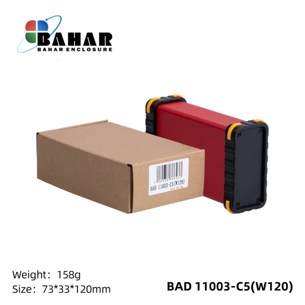 BAD 11003 C5-W120  جعبه آلومینیومی اکسترود پانل پلاستیکی - Image 2