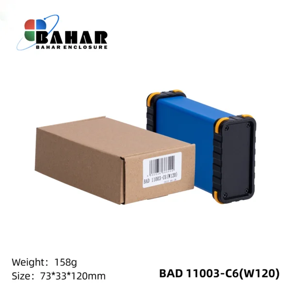 BAD 11003 C6-W120 جعبه آلومینیومی اکسترود پانل پلاستیکی - Image 2