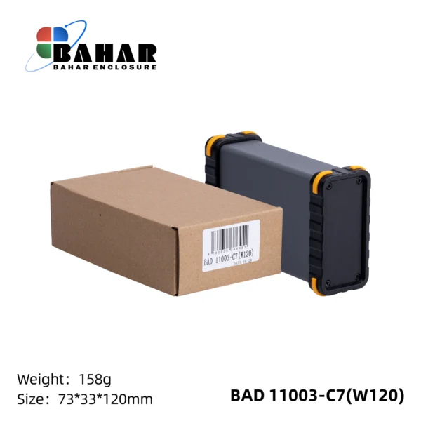 BAD 11003 C7-W120 جعبه آلومینیومی اکسترود پانل پلاستیکی - Image 2