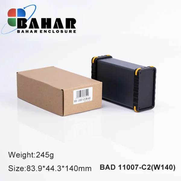 BAD 11007 C2-W140  جعبه آلومینیومی اکسترود پانل پلاستیکی - Image 2