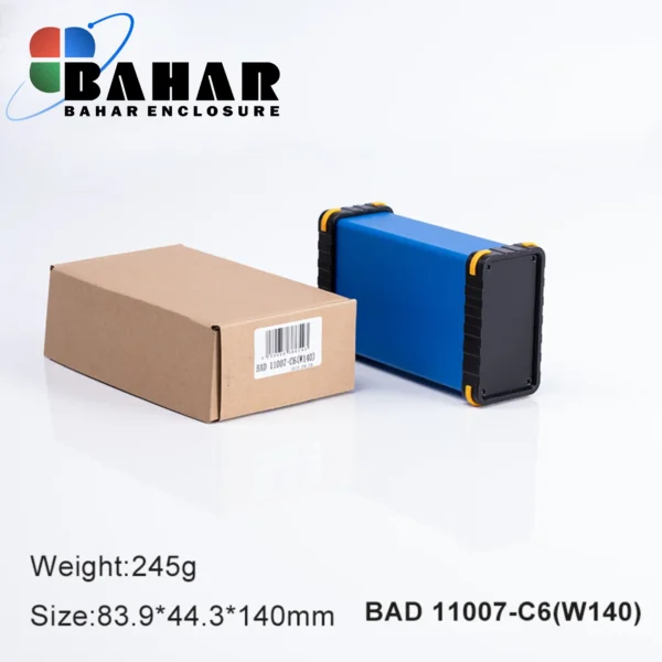 BAD 11007 C6-W140  جعبه آلومینیومی اکسترود پانل پلاستیکی - Image 2