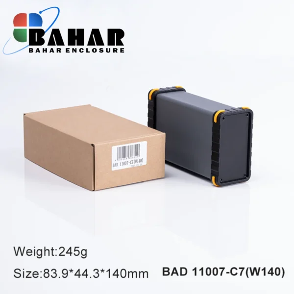 BAD 11007 C7-W140  جعبه آلومینیومی اکسترود پانل پلاستیکی - Image 2