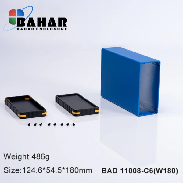 BAD 11008 C7-W180 جعبه آلومینیومی اکسترود پانل پلاستیکی - Image 4