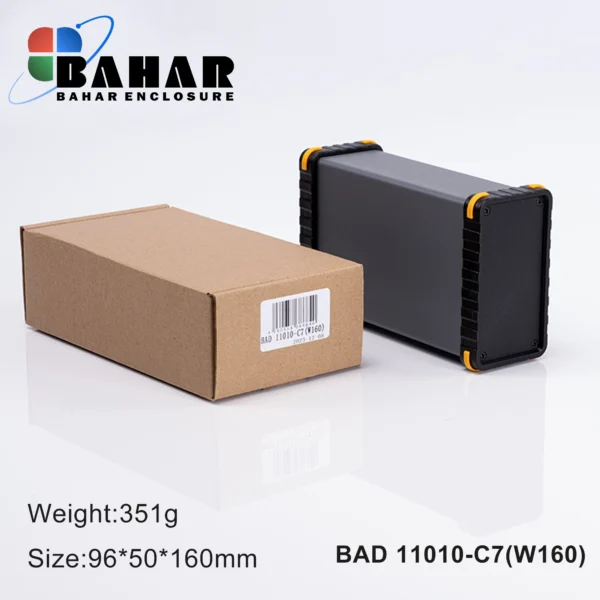 BAD 11010 C7-W160  جعبه آلومینیومی اکسترود پانل پلاستیکی - Image 2