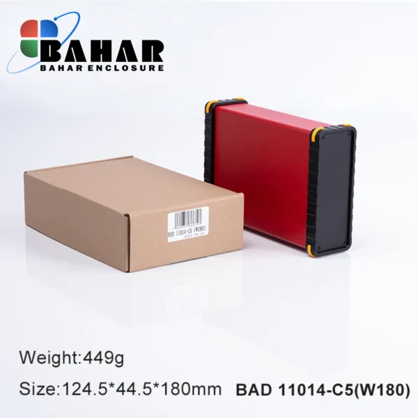BAD 11014 C5-W180 جعبه آلومینیومی اکسترود پانل پلاستیکی - Image 2
