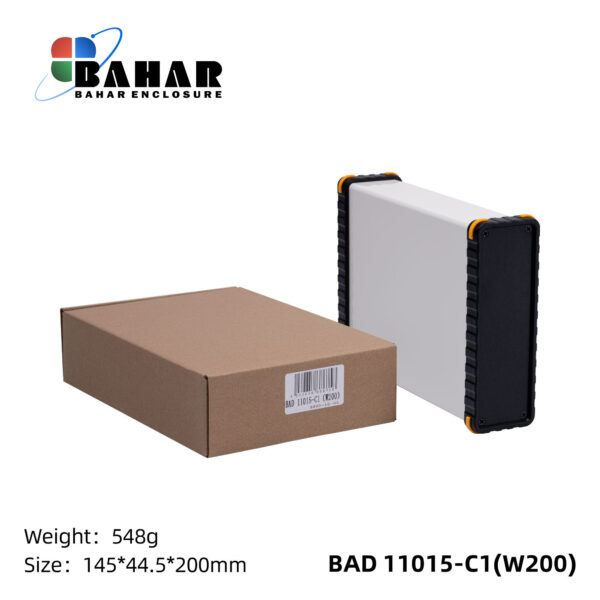 BAD 11015 C1-W200 جعبه آلومینیومی اکسترود پانل پلاستیکی - Image 2